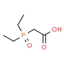 ChemSpider 2D Image | (Diethylphosphoryl)acetic acid | C6H13O3P