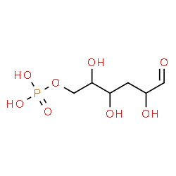 ChemSpider 2D Image | 3-Deoxy-6-O-phosphonohexose | C6H13O8P