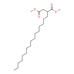 ChemSpider 2D Image | Dimethyl 2-hexadecylsuccinate | C22H42O4