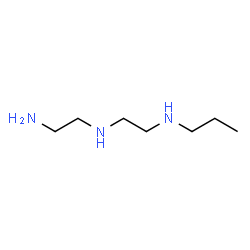 ChemSpider 2D Image | N-(2-Aminoethyl)-N'-propyl-1,2-ethanediamine | C7H19N3