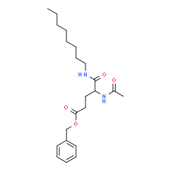 ChemSpider 2D Image | Benzyl N~2~-acetyl-N-octyl-alpha-glutaminate | C22H34N2O4