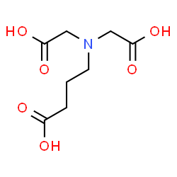 ChemSpider 2D Image | 4-[Bis(carboxymethyl)amino]butanoic acid | C8H13NO6