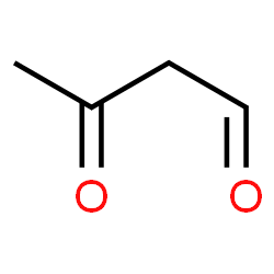 ChemSpider 2D Image | 3-Oxobutanal | C4H6O2