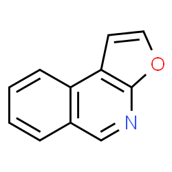 ChemSpider 2D Image | Furo[2,3-c]isoquinoline | C11H7NO