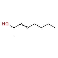 ChemSpider 2D Image | 3-Octen-2-ol | C8H16O