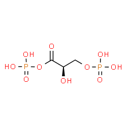 ChemSpider 2D Image | 1,3-Bisphospho-D-glyceric acid | C3H8O10P2