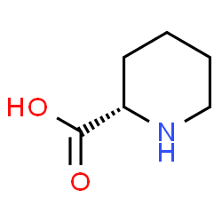ChemSpider 2D Image | (S)-(-)-pipecolic acid | C6H11NO2