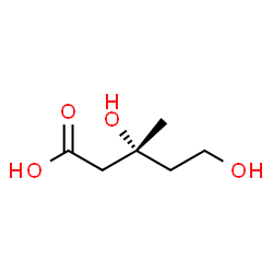 ChemSpider 2D Image | Mevalonic acid | C6H12O4