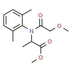ChemSpider 2D Image | Metalaxyl | C15H21NO4