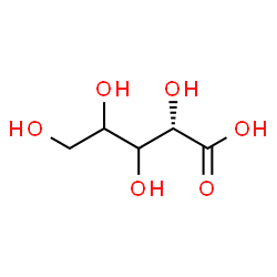 ChemSpider 2D Image | L-glycero-Pentonic acid | C5H10O6