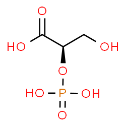 ChemSpider 2D Image | 2-Phospho-D-glyceric acid | C3H7O7P