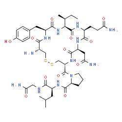 ChemSpider 2D Image | Oxytocin | C43H66N12O12S2