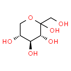 ChemSpider 2D Image | D-Sorbopyranose | C6H12O6