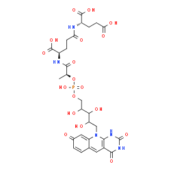 ChemSpider 2D Image | (3S,8R,11S)-13,16,17,18-Tetrahydroxy-11-methyl-5,10-dioxo-19-(2,4,8-trioxo-1,3,4,8-tetrahydropyrimido[4,5-b]quinolin-10(2H)-yl)-12,14-dioxa-4,9-diaza-13-phosphanonadecane-1,3,8-tricarboxylic acid 13-o
xide | C29H36N5O18P