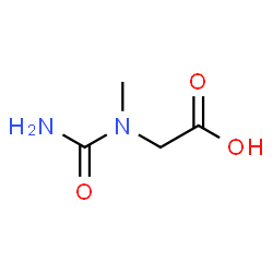 ChemSpider 2D Image | 3-METHYLHYDANTOIC ACID | C4H8N2O3