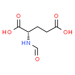 ChemSpider 2D Image | N-Formyl-L-glutamic acid | C6H9NO5