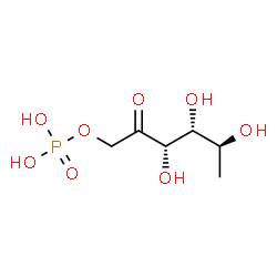 ChemSpider 2D Image | 6-Deoxy-1-O-phosphono-L-sorbose | C6H13O8P