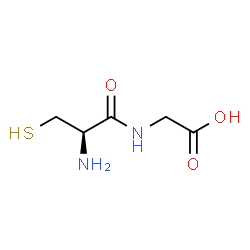 ChemSpider 2D Image | L-Cysteinylglycine | C5H10N2O3S