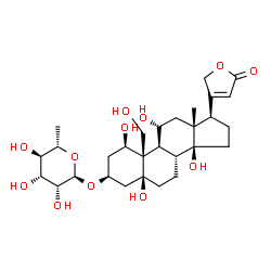 ChemSpider 2D Image | Ouabain | C29H44O12