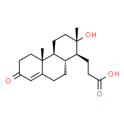 ChemSpider 2D Image | testolic acid | C19H28O4