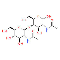 ChemSpider 2D Image | chitobiose | C16H28N2O11