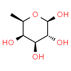 ChemSpider 2D Image | Î²-D-fucose | C6H12O5
