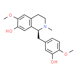 ChemSpider 2D Image | S-(+)-Reticuline | C19H23NO4