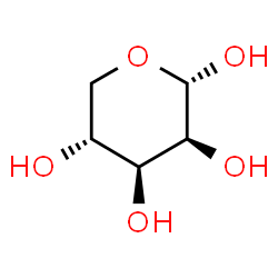 ChemSpider 2D Image | alpha-D-Lyxopyranose | C5H10O5