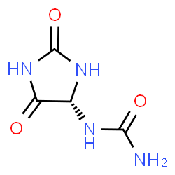 ChemSpider 2D Image | (S)-(+)-allantoin | C4H6N4O3