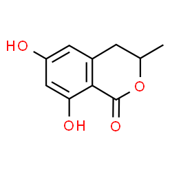 ChemSpider 2D Image | 6-Hydroxymellein | C10H10O4