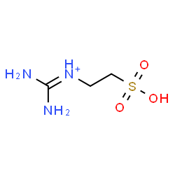 ChemSpider 2D Image | Diamino-N-(2-sulfoethyl)methaniminium | C3H10N3O3S