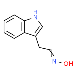 ChemSpider 2D Image | indole-3-acetaldoxime | C10H10N2O