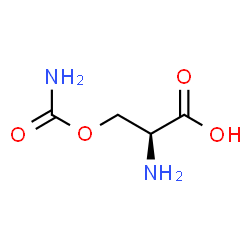 ChemSpider 2D Image | O-Carbamoyl-L-serine | C4H8N2O4