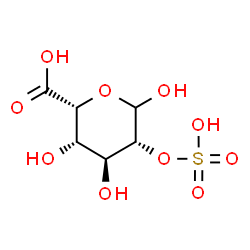 ChemSpider 2D Image | 2-O-Sulfo-L-idopyranuronic acid | C6H10O10S