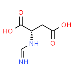 ChemSpider 2D Image | Formiminoaspartate | C5H8N2O4