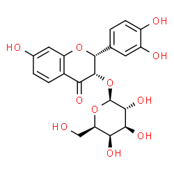 ChemSpider 2D Image | fustin 3-O-beta-D-galactoside | C21H22O11