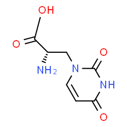 ChemSpider 2D Image | S-(−)-Willardiine | C7H9N3O4