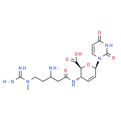 ChemSpider 2D Image | deaminohydroxyblasticidin S | C17H25N7O6