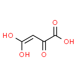 ChemSpider 2D Image | 4,4-Dihydroxy-2-oxo-3-butenoic acid | C4H4O5
