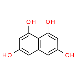 ChemSpider 2D Image | 1,3,6,8-Naphthalenetetrol | C10H8O4
