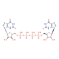 ChemSpider 2D Image | P(1),P(4)-bis(5'-xanthosyl) tetraphosphate | C20H26N8O23P4