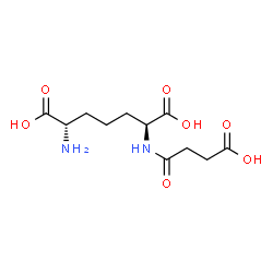 ChemSpider 2D Image | N-Succinyl-L-diaminopimelic acid | C11H18N2O7