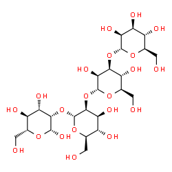ChemSpider 2D Image | alpha-D-Mannopyranosyl-(1->3)-alpha-D-mannopyranosyl-(1->2)-alpha-D-mannopyranosyl-(1->2)-beta-D-mannopyranose | C24H42O21