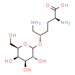 ChemSpider 2D Image | (5S)-5-(D-Galactopyranosyloxy)-L-lysine | C12H24N2O8