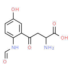 ChemSpider 2D Image | 5-Hydroxy-N-formylkynurenine | C11H12N2O5