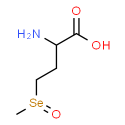 ChemSpider 2D Image | 2-Amino-4-(methylseleninyl)butanoic acid | C5H11NO3Se