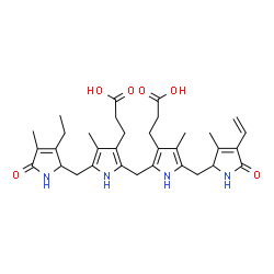 ChemSpider 2D Image | urobilinogen | C33H42N4O6