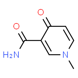 ChemSpider 2D Image | N-methyl-4-pyridone-3-carboxamide | C7H8N2O2