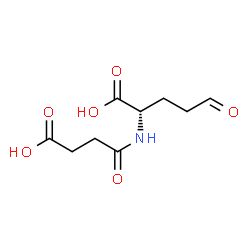 ChemSpider 2D Image | N2-Succinyl-L-glutamic acid 5-semialdehyde | C9H13NO6