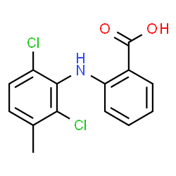 ChemSpider 2D Image | meclofenamic acid | C14H11Cl2NO2